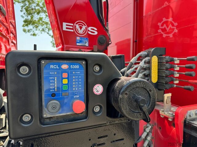 شاحنة رافعة MAN TGX 26.480 XXL 6X2 HMF 2620 CRANE + BDF BODY + ...