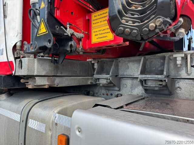 شاحنة رافعة MAN TGX 26.480 XXL 6X2 HMF 2620 CRANE + BDF BODY + ...