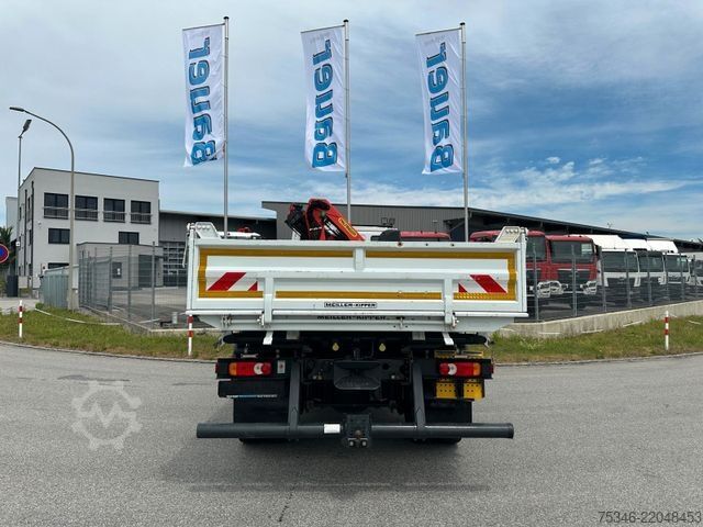 Auto-dizalica montirana na kamionu IVECO 120E280 Kipper/Kran/Palfinger/Funk/nur 32 tkm !