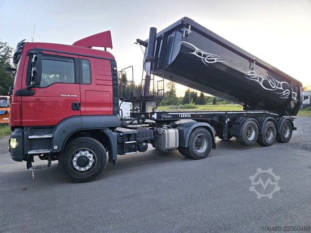 štandardný ťahač MAN TGS 18.470 4x4 Hydrodrive BL