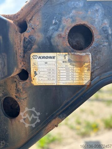 Semi-remorque Krone Box Liner SDC 27 eLTU4