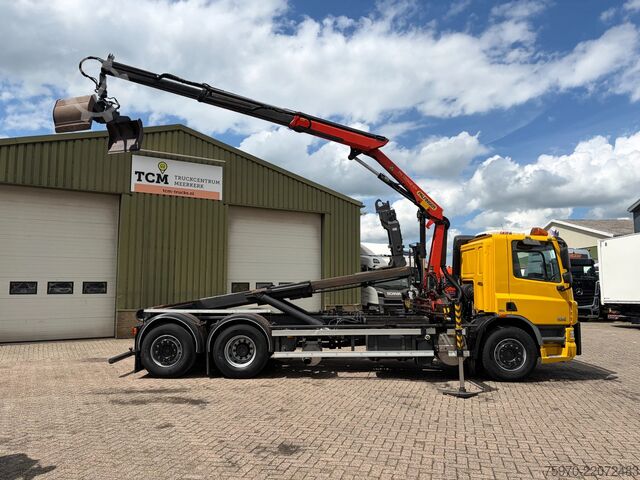 Camião-grua DAF CF 75.250 PALFINGER CRANE + HOOKLIFT  143.037km