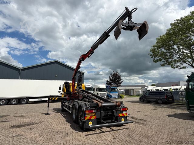 Camião-grua DAF CF 75.250 PALFINGER CRANE + HOOKLIFT  143.037km