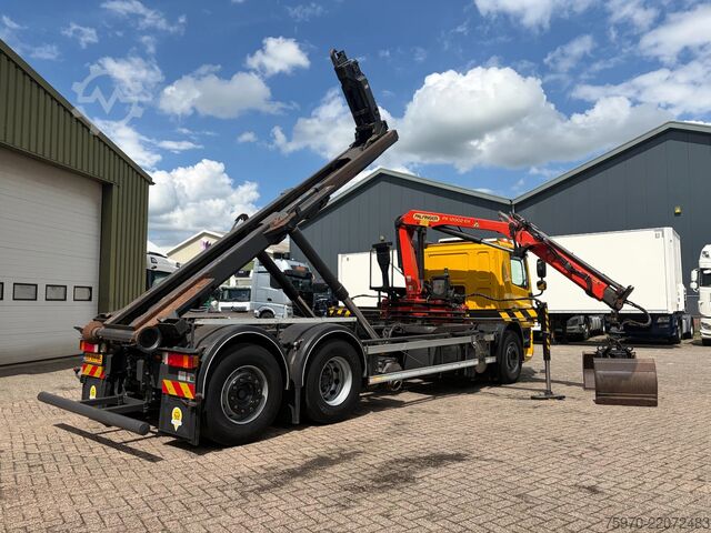 Camião-grua DAF CF 75.250 PALFINGER CRANE + HOOKLIFT  143.037km