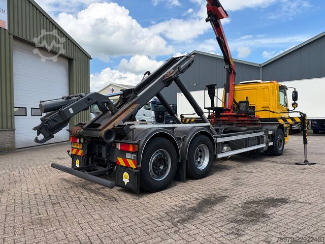 Camião-grua DAF CF 75.250 PALFINGER CRANE + HOOKLIFT  143.037km
