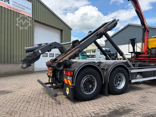 Camião-grua DAF CF 75.250 PALFINGER CRANE + HOOKLIFT  143.037km