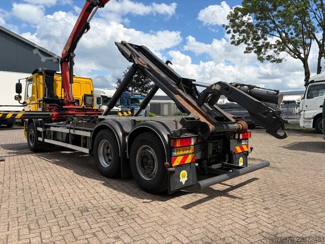 Kranabíll DAF CF 75.250 PALFINGER CRANE + HOOKLIFT  143.037km