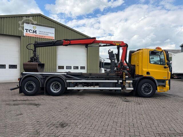 Kranabíll DAF CF 75.250 PALFINGER CRANE + HOOKLIFT  143.037km