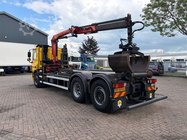 Kranabíll DAF CF 75.250 PALFINGER CRANE + HOOKLIFT  143.037km