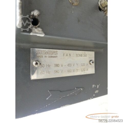 Unidade de controlo Siemens 1PH6135-4NF46 Motor SN: EH380165108001