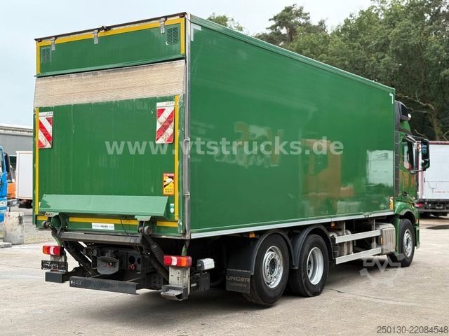ボックス型トラック MERCEDES-BENZ Actros 2542 6x2 LL Koffer+BÄR LBW/NLA /NAVI/KLIM
