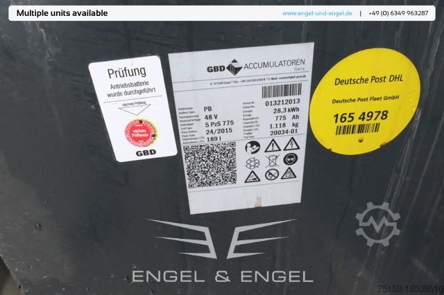 Etukuormaaja trukki still RX 20-18P/H 4-RAD Lange Gabeln