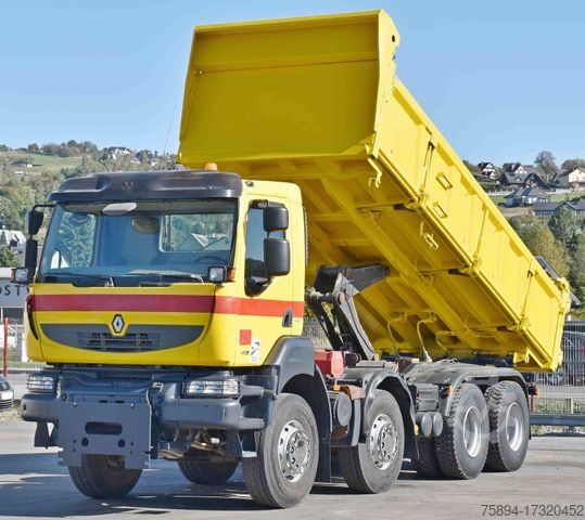 Самосвален камион RENAULT KERAX 410 DXI* KIPPER 6,00m + BORDMATIC/ 8x4