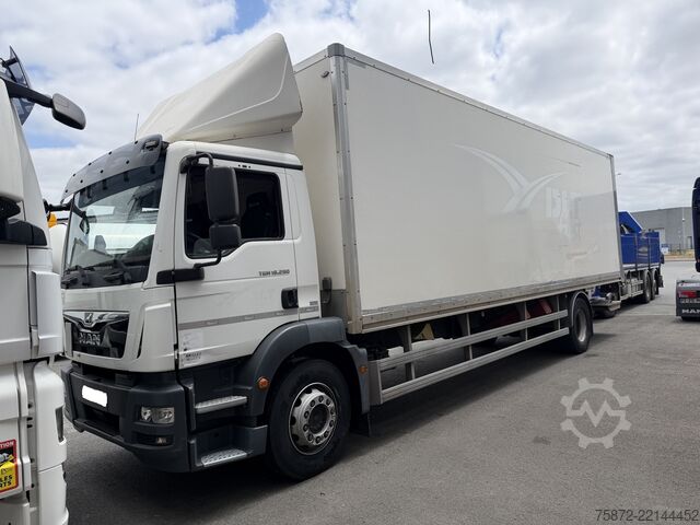 बॉक्स ट्रक MAN TGM 19.290 19T EURO 6 FURGON