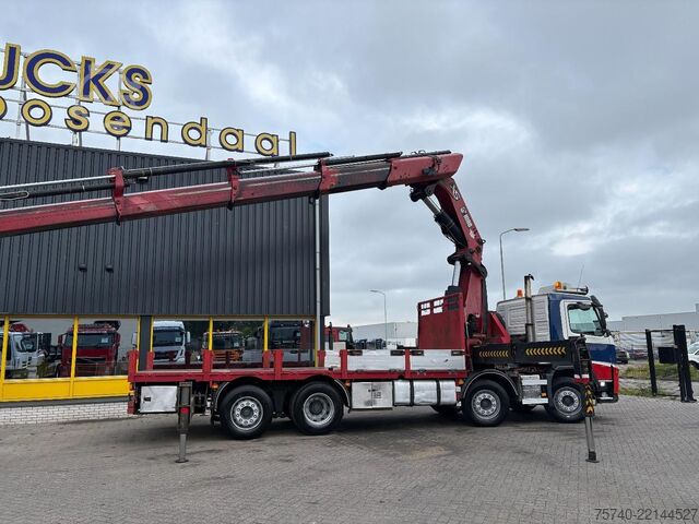 Camión grúa Volvo FM 400 + HIAB 800 HIPRO E-7 + 8X2 + EURO 5