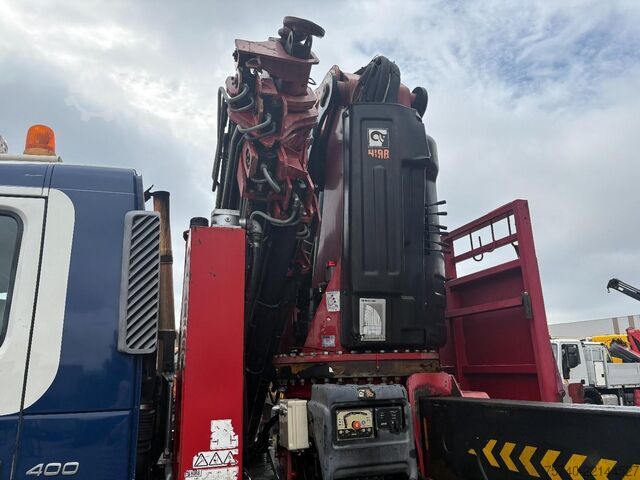 起重卡车 Volvo FM 400 + HIAB 800 HIPRO E-7 + 8X2 + EURO 5