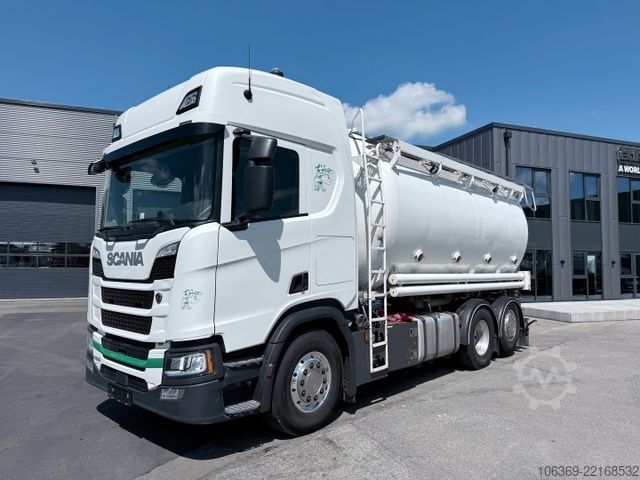 Tankbil SCANIA R500 6x2 26 m3 Silo - Kompressor - Retarder
