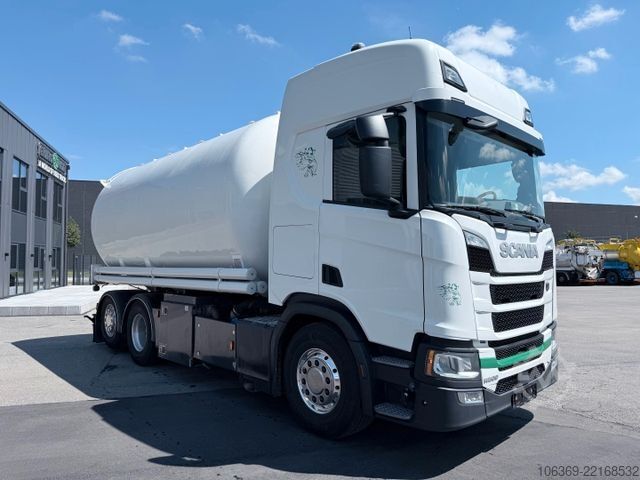 Tankbil SCANIA R500 6x2 26 m3 Silo - Kompressor - Retarder