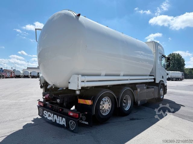 Tankbil SCANIA R500 6x2 26 m3 Silo - Kompressor - Retarder