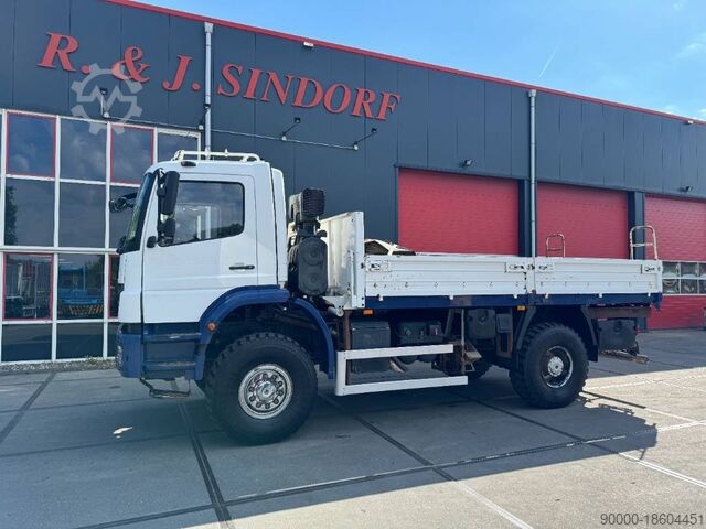 Prikolica s platformom Mercedes-Benz 1829 A 4x4 Axor - R