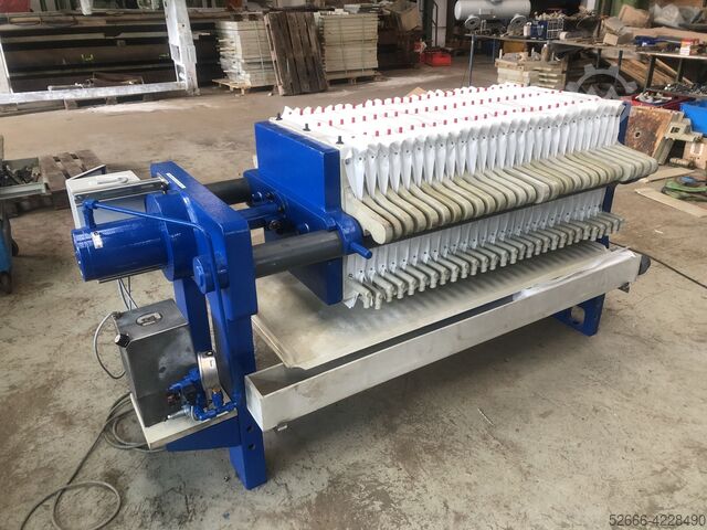 Presă filtru cu camere 500 x 500 mm Rittershaus & Blecher KFP 500/20-45