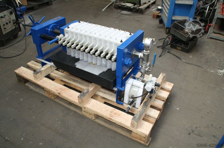 Presa cu filtre cu cameră 250x250, 300x300 mm Hakü / Rittershaus & Blecher KFP 250 / KFP 300