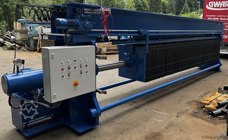 Filtros prensa de cámara 800 x 800 mm Netzsch o.ä. KFP 800/20 - 100