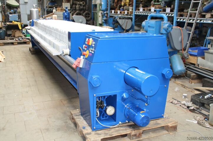 Filtros prensa de cámara 800 x 800 mm Netzsch o.ä. KFP 800/20 - 100