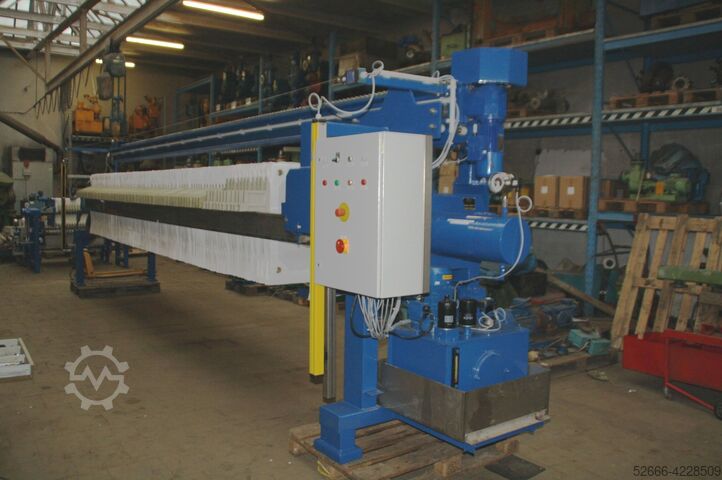 Filtros prensa de cámara 800 x 800 mm Netzsch o.ä. KFP 800/20 - 100