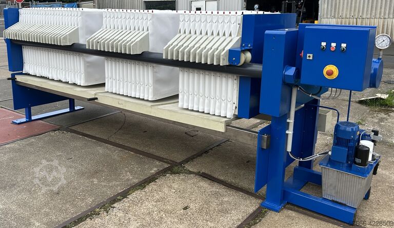 Filtros prensa de cámara 800 x 800 mm Netzsch o.ä. KFP 800/20 - 100