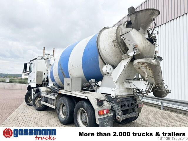 Mobiele betoncentrale Mercedes-Benz Arocs 3251 8x4/4, Betonmischer Liebherr ca. 9m³