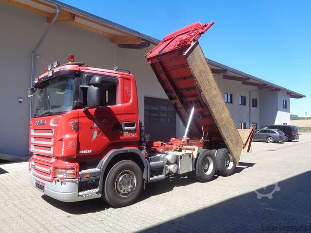 Pašizgāzējs kravas automašīna SCANIA R580 6x4 BB Bordmatik WE-System Retarder AHK
