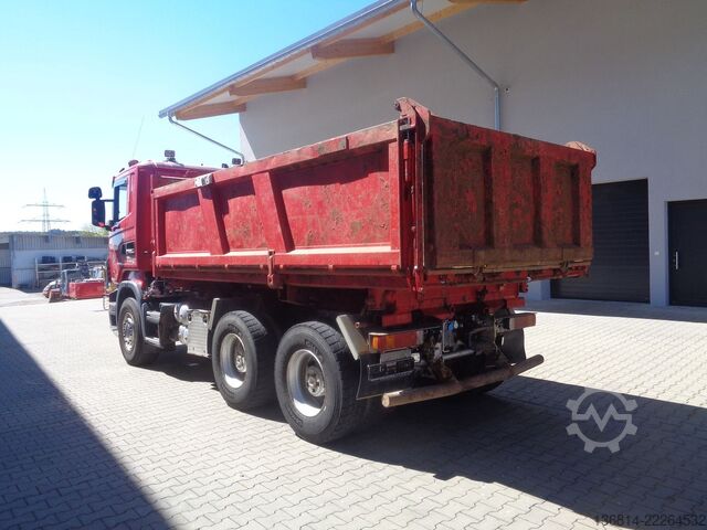 Pašizgāzējs kravas automašīna SCANIA R580 6x4 BB Bordmatik WE-System Retarder AHK