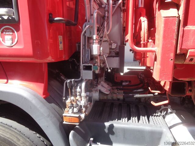 Pašizgāzējs kravas automašīna SCANIA R580 6x4 BB Bordmatik WE-System Retarder AHK