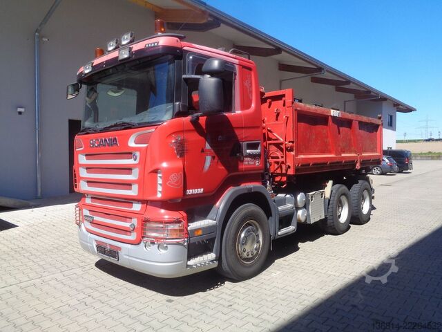 Pašizgāzējs kravas automašīna SCANIA R580 6x4 BB Bordmatik WE-System Retarder AHK