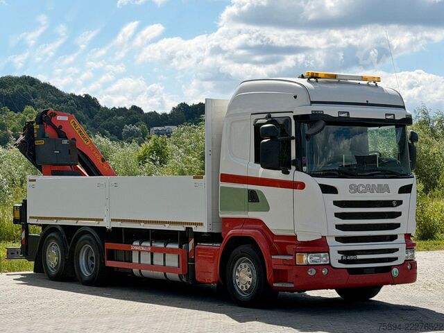 Lastbilmonteret kran SCANIA R 450 * PK 34002-SH B + FUNK * TOPZUSTAND