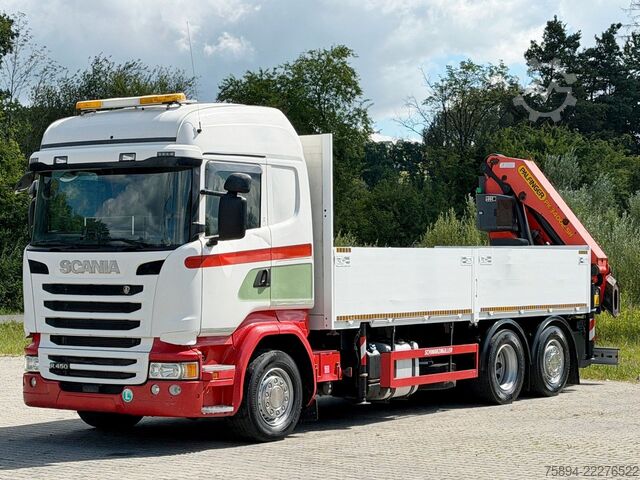 Lastbilmonteret kran SCANIA R 450 * PK 34002-SH B + FUNK * TOPZUSTAND