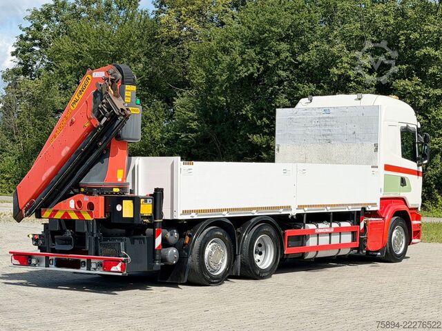 Lastbilmonteret kran SCANIA R 450 * PK 34002-SH B + FUNK * TOPZUSTAND