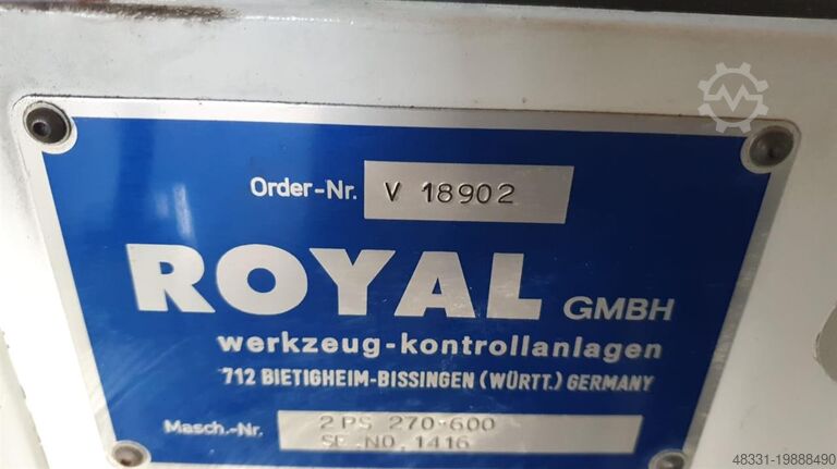 Prérégleur d'outils ROYAL 2PS 270-600