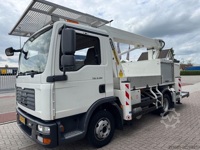  MAN TGL 8.180 Bison-Palfinger TKA 16 Hoogwerker, Hu...