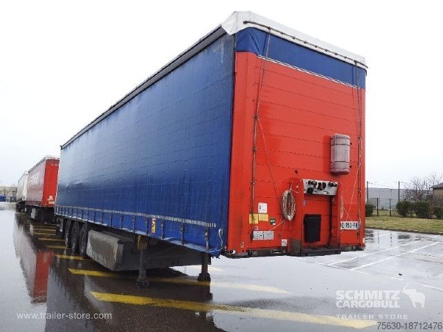 Auflieger mit Pritsche & Plane Schmitz Cargobull Semitrailer Curtainsider Standard