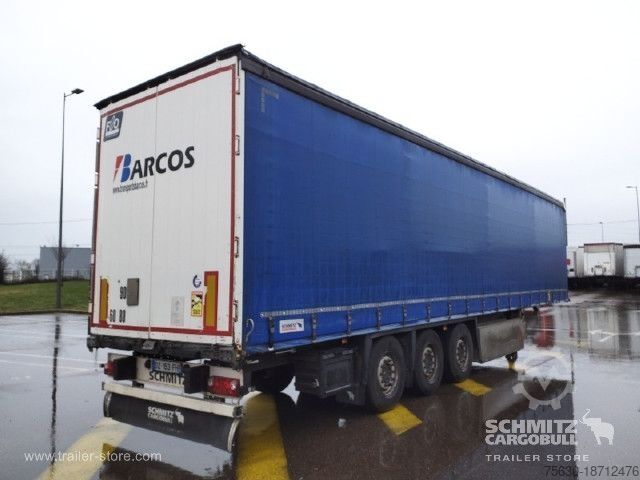 Auflieger mit Pritsche & Plane Schmitz Cargobull Semitrailer Curtainsider Standard