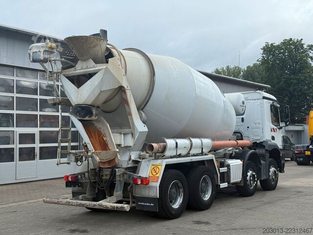 Betono maišyklės sunkvežimis MERCEDES-BENZ AROCS 3340 8x4 Betonmischer Intermix P10C UL