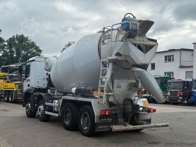 Betono maišyklės sunkvežimis MERCEDES-BENZ AROCS 3340 8x4 Betonmischer Intermix P10C UL