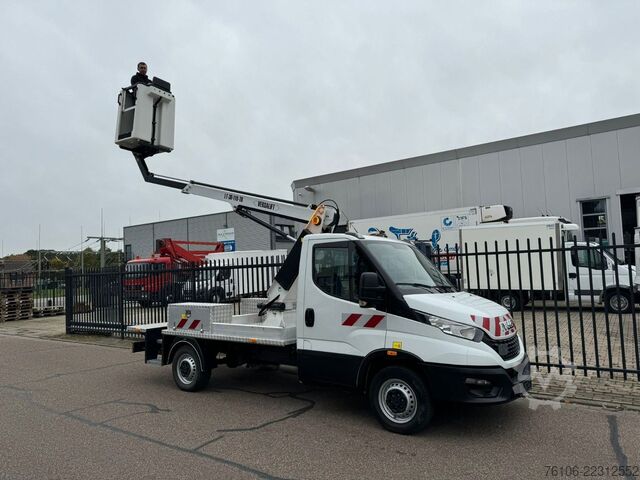 Podnośnik koszowy na samochodzie ciężarowym IVECO Daily 35S14 Hubarbeitsbühne Versalift 11,2 Meter