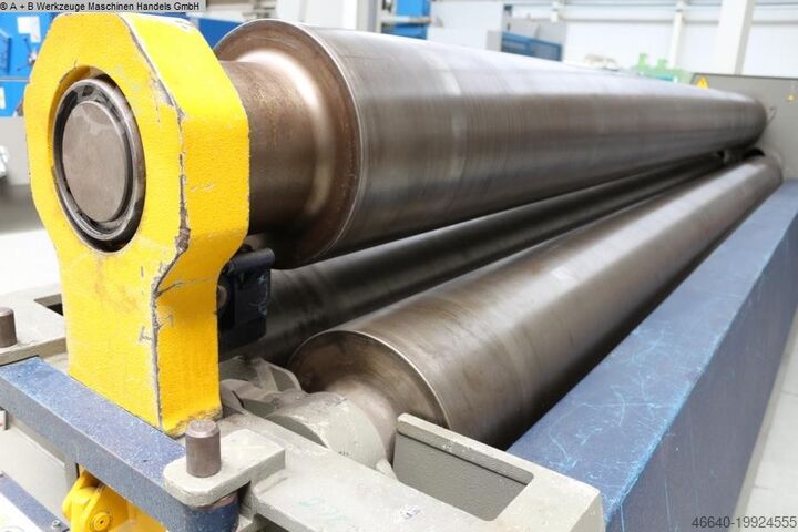 Metāla lokšņu locīšanas iekārta - 3 veltņi MG AK 410 C
