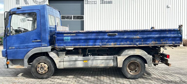 Самосвал с тристранно движение Mercedes-Benz Atego 916 Kipper Dreiseiten Meiller