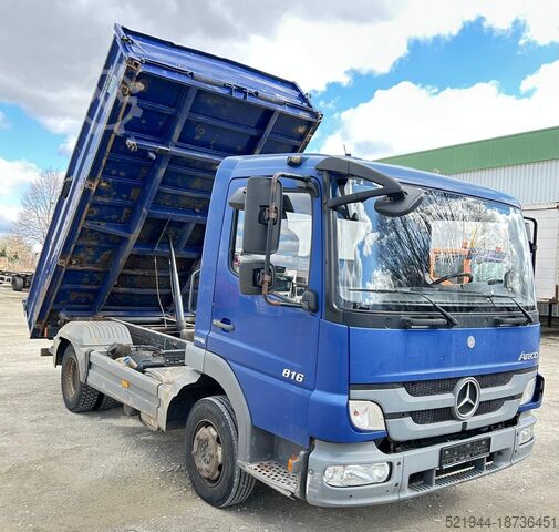Самосвал с тристранно движение Mercedes-Benz Atego 916 Kipper Dreiseiten Meiller