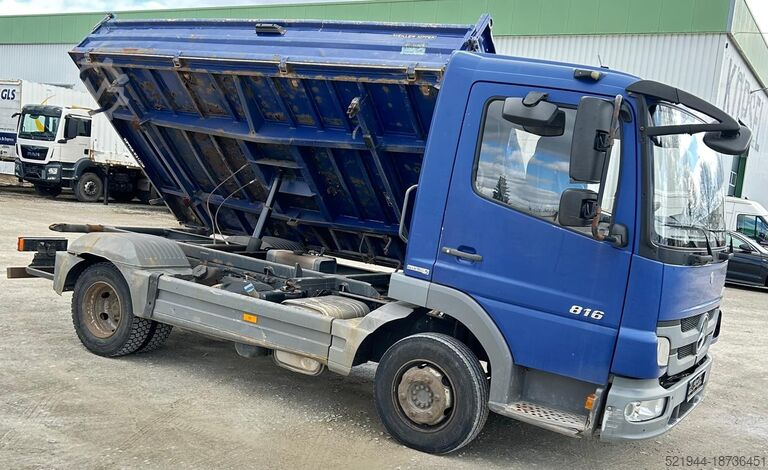 Самосвал с тристранно движение Mercedes-Benz Atego 916 Kipper Dreiseiten Meiller
