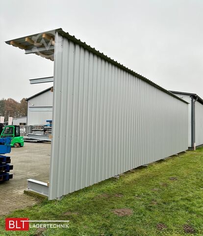 ক্যানটিলিভার র‍্যাক Kragarmregal mit Dach & Rückwand H:400cm Fuß + 3 Ebenen